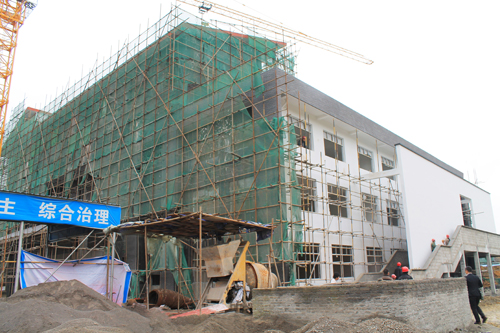遵義新洲學校施工現場